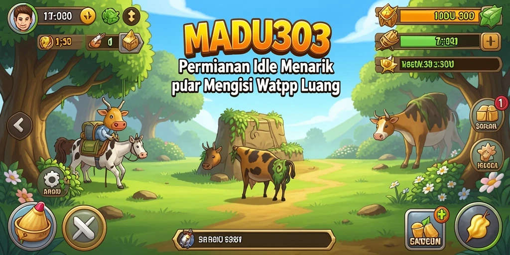 Tampilan gameplay MADU303 yang menunjukkan keseruan bermain Idle.