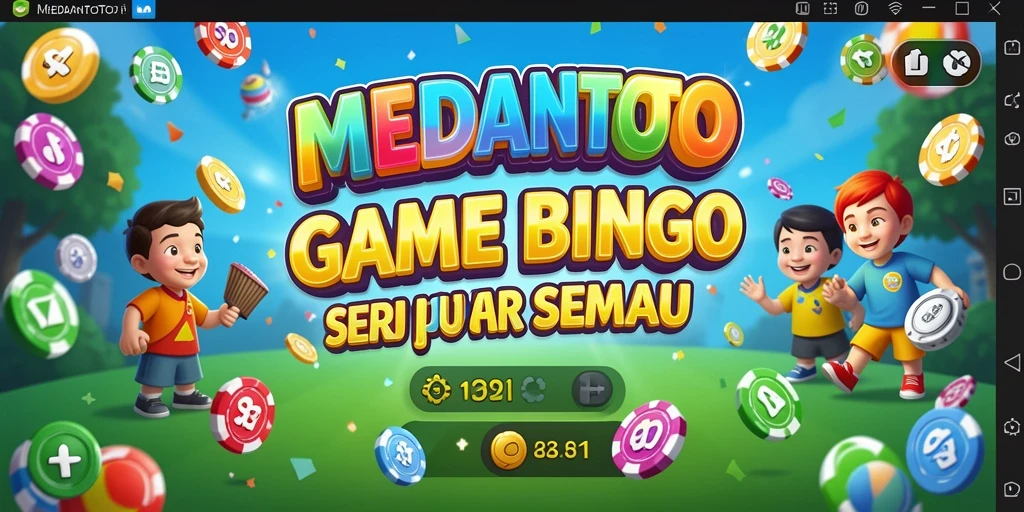 Tampilan gameplay Bingo yang seru dan interaktif.
