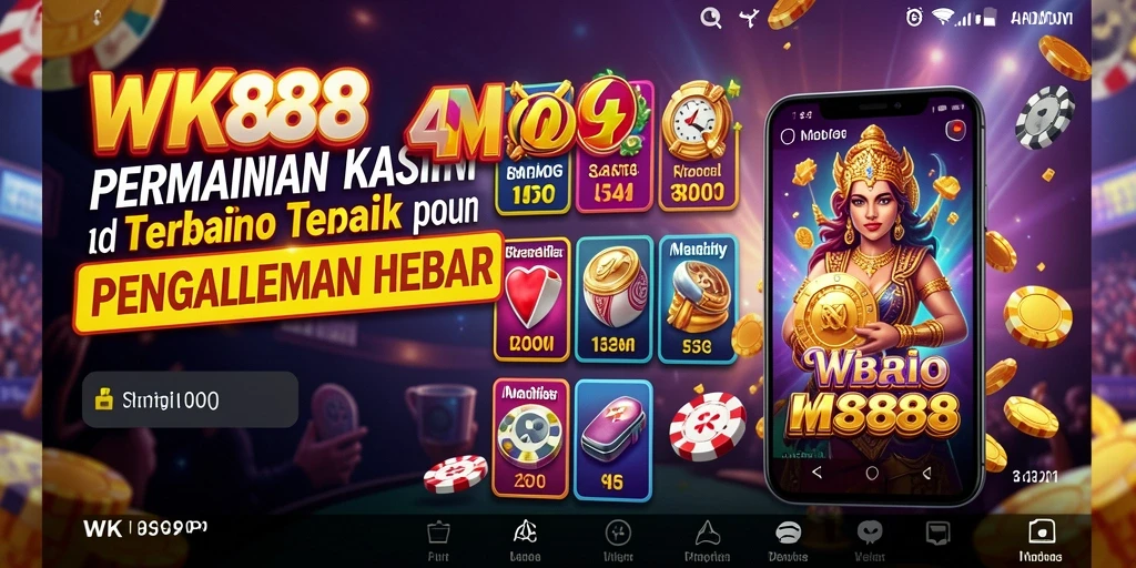 Screenshot gameplay <strong>WK888</strong> menampilkan suasana Kasino yang mendebarkan.